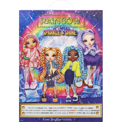 Rainbow High Sparkle & Shine Lalka Violet
