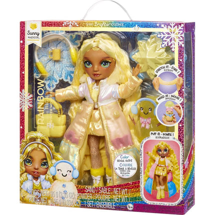 Rainbow High Zimowa modna lalka Sunny