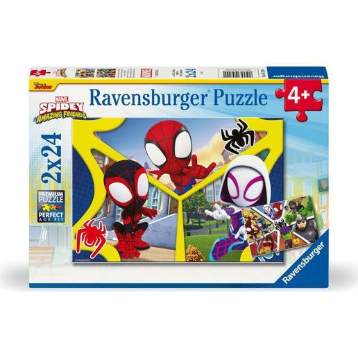 Puzzle Ravensburger: Spidey 2 x 24 elementy