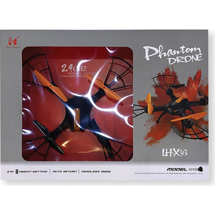 Dron Phantom pomarańczowy