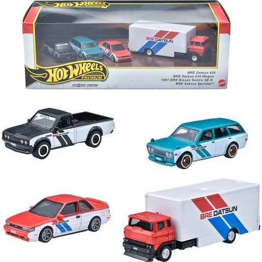 Hot Wheels 3 szt. premium anglik Teamowy ciągnik siodłowy Fuji Fest