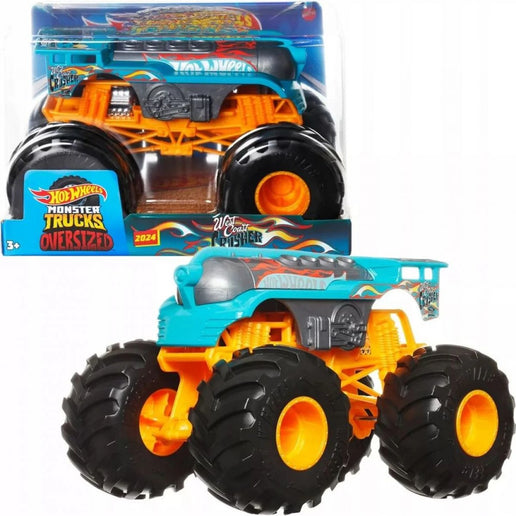Hot Wheels Monster Trucks Duży truck West Coast Crusher