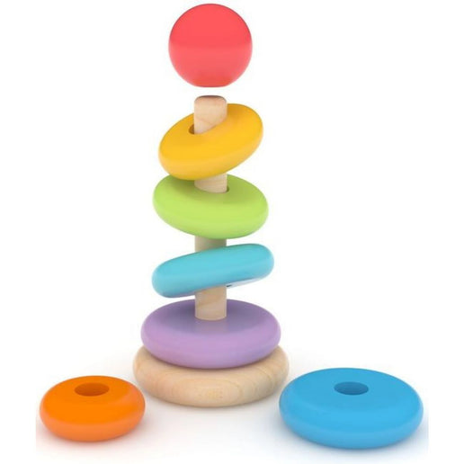 J'ADORE Tęczowe kółka na patyku