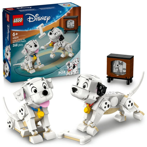 LEGO® Disney 43271 Szczeniaczki Szczęściarz i Penny z filmu 101 dalmatyńczyków