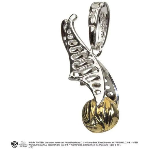 Zawieszka Lumos Złota Zniczka - Harry Potter