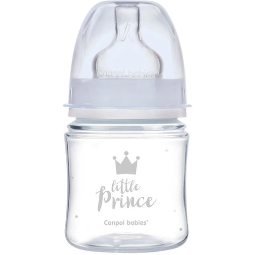 Butelka z szeroką szyjką Royal Baby 120 ml niebieska