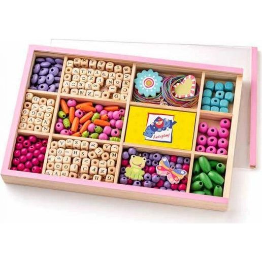 Koraliki ABC w pudełku