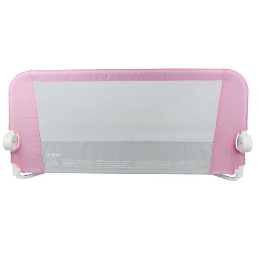 Dziecięca barierka do łóżka - różowa