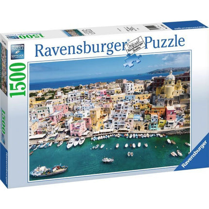 Ravensburger Puzzle: Wyspa Procida, Włochy 1500 elementów
