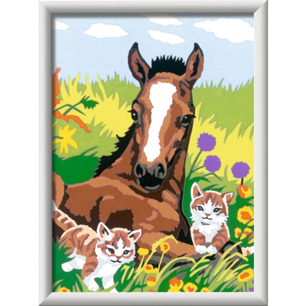 CreArt Koń i kocięta