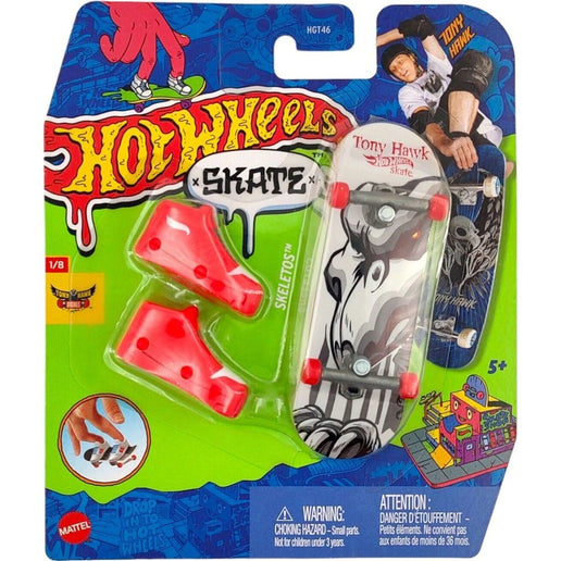 Hot Wheels Fingerboard i buty 10,5 cm HGT46 Skeletos