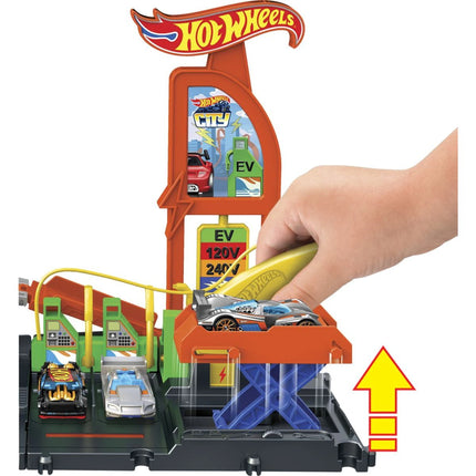 Hot Wheels City Super stacja ładowania