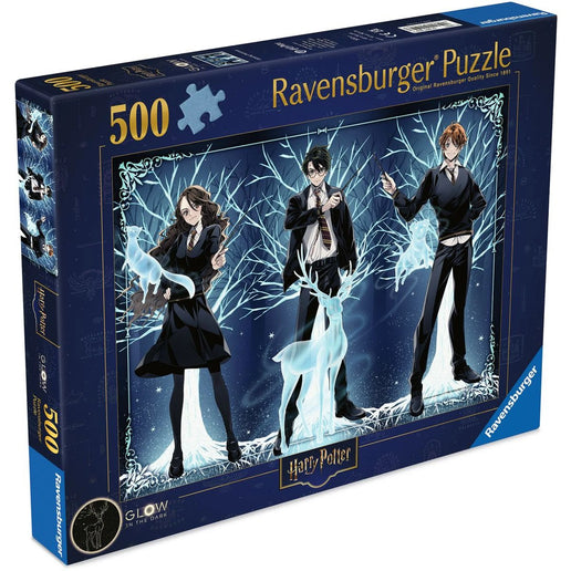 Puzzle Ravensburegr: Harry Potter - Świecący Patron 500 elementów