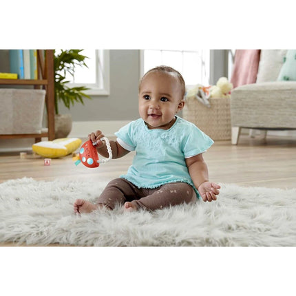 Fisher-Price Gryzak i grzechotka Muchomor