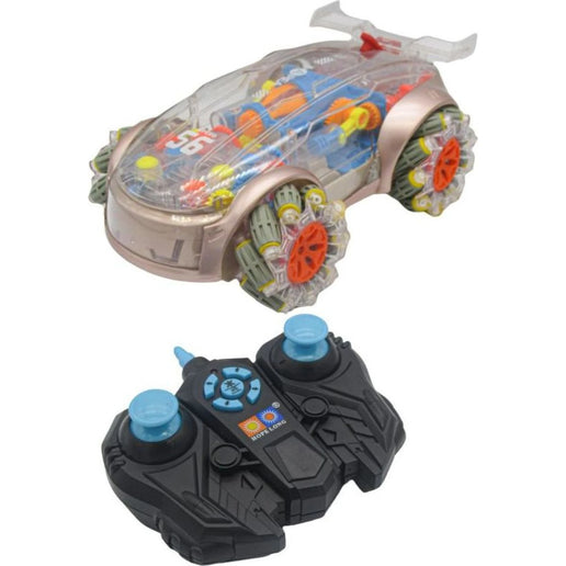 Auto RC z efektem dymu