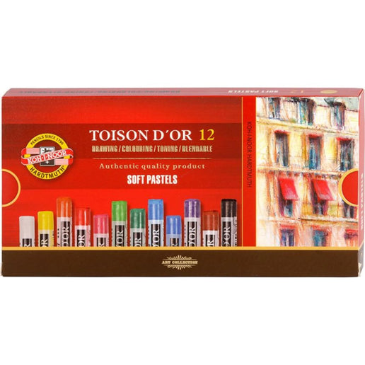 KOH-I-NOOR Artystyczne kredy pyłowe Toison D'or 12 szt.