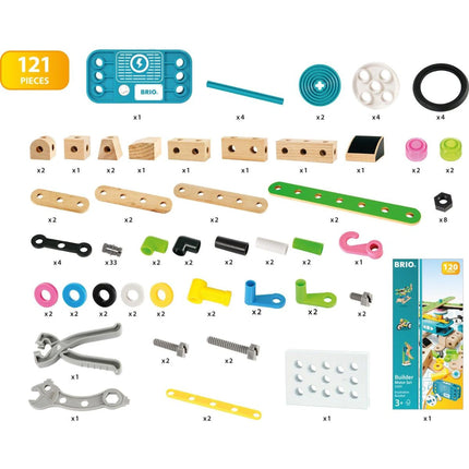 BRIO Zestaw konstrukcyjny Builder zestaw z silnikiem