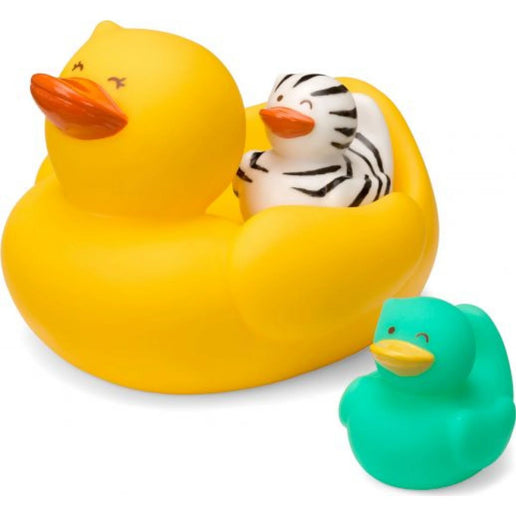 Kaczuszka z kaczątkami do kąpieli