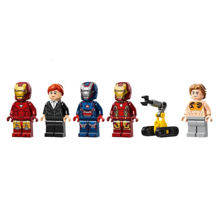 LEGO® Marvel 76315 Iron Man i jego laboratorium: Sala zbroi
