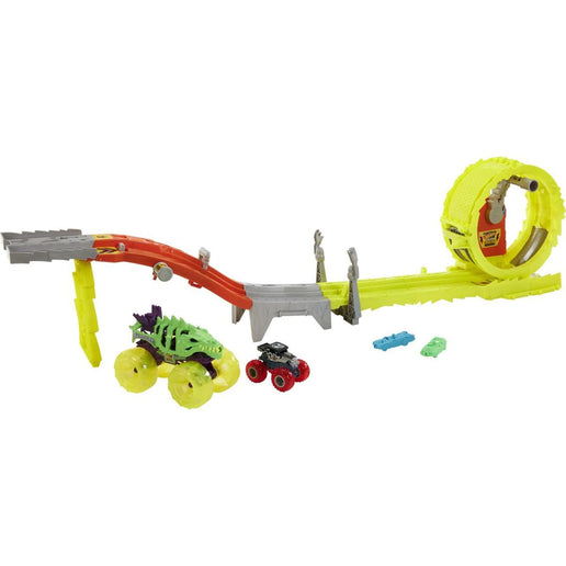 Hot Wheels Monster Trucks Power Smashers Tor masywnej destrukcji