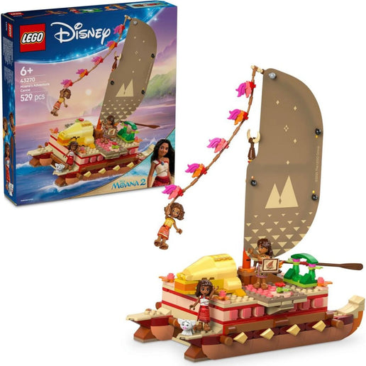 LEGO® Disney Princess™ 43270 Vaiana i przygoda na kanu
