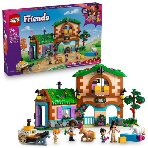 LEGO® Friends 42654 Ranczo z kucykami i stajnia