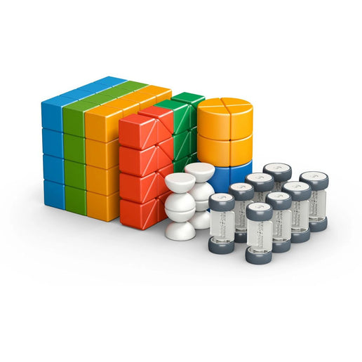 Geomag Magicube Kształty Recycled Bulk 128 elementów