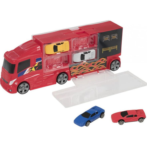 Teamsterz Transport samochodów z 4 autkami