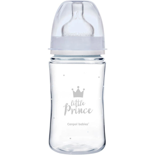 Butelka z szeroką szyjką Royal Baby 240 ml niebieska