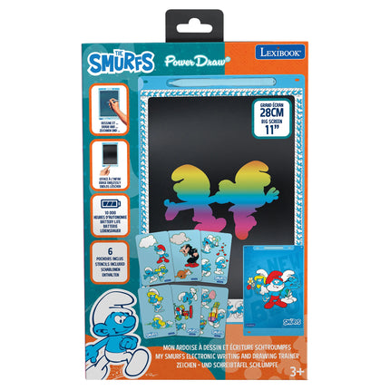 Lexibook Tablet do rysowania z E-inkiem - Smerfy