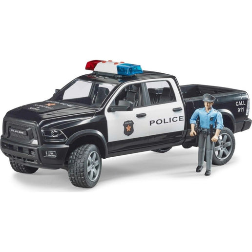 Bruder 2505 RAM 2500 Policja z figurką 1:16