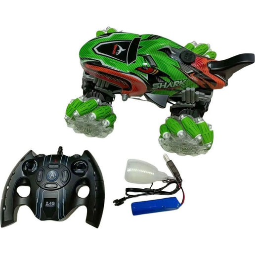 Auto RC rekin zielone