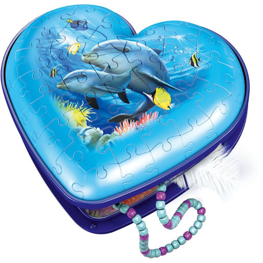 Ravensburegr Puzzle 3D: Serce Podwodny świat 54 elementy