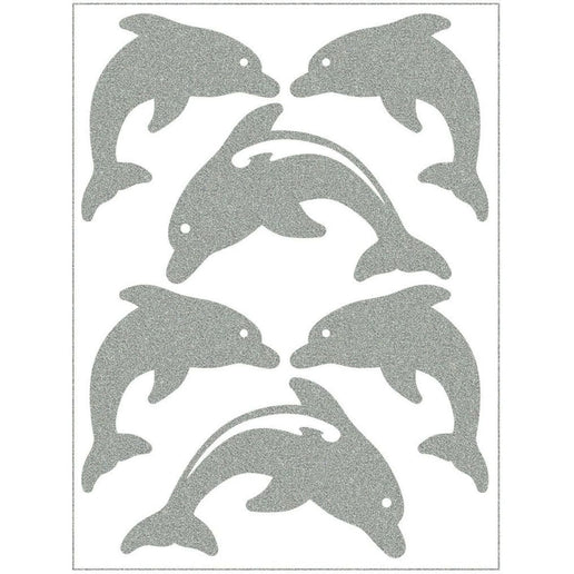 Odblaskowe naprasowanki delfin
