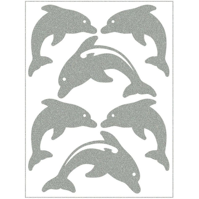 Odblaskowe naprasowanki delfin