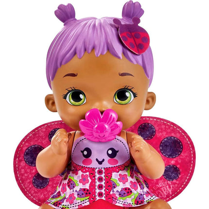 My Garden Baby™ Niemowlę fioletowa biedronka 30 cm