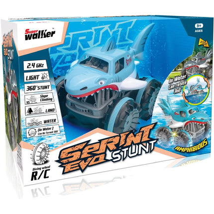 RC amfibia rekin niebieski