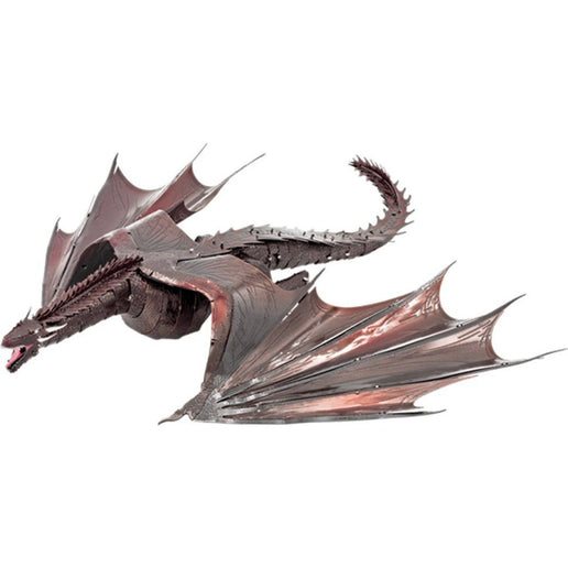 Metal Earth puzzle 3D Gra o Tron: Drogon (ICONX) 56 szt.