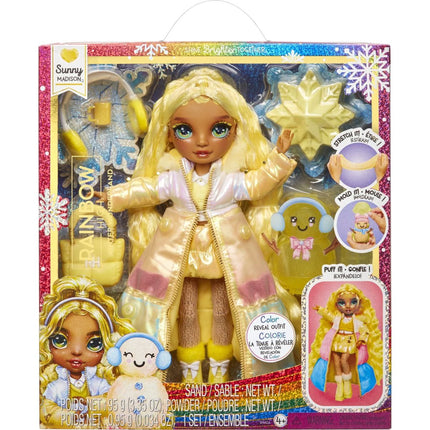 Rainbow High Zimowa modna lalka Sunny