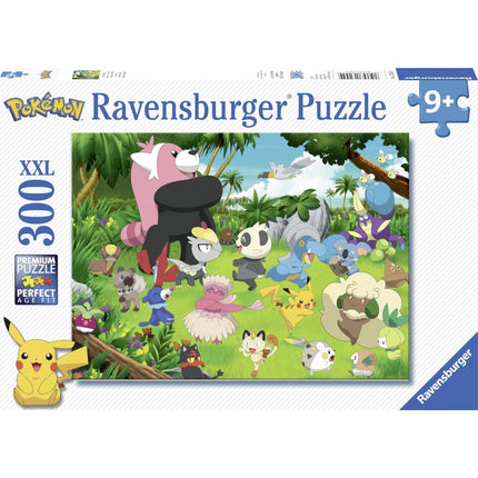 Ravensburger Puzzle: Rozbrykane Pokémony 300 elementów