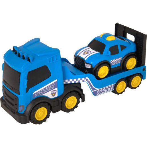 Teamsterz policyjna ciężarówka + autko