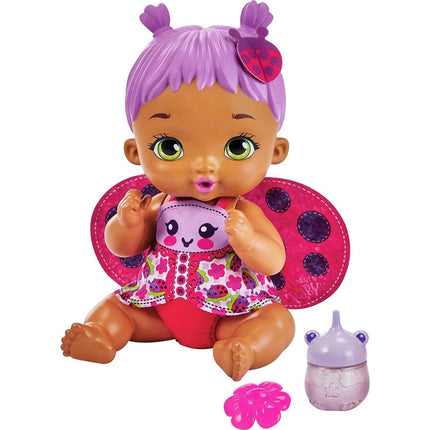 My Garden Baby™ Niemowlę fioletowa biedronka 30 cm