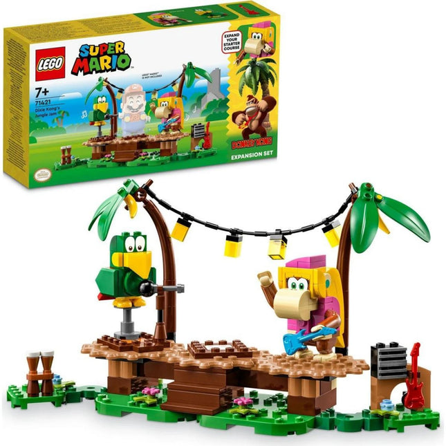 LEGO® Super Mario™ 71421 Dixie Kong i koncert w dżungli – zestaw rozszerzający