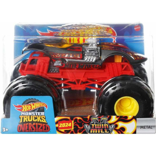 Hot Wheels Monster Trucks Duży truck Twin Mill Red