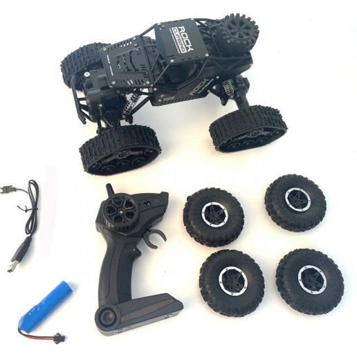 Terenowy duální samochód 1 : 16 czarny