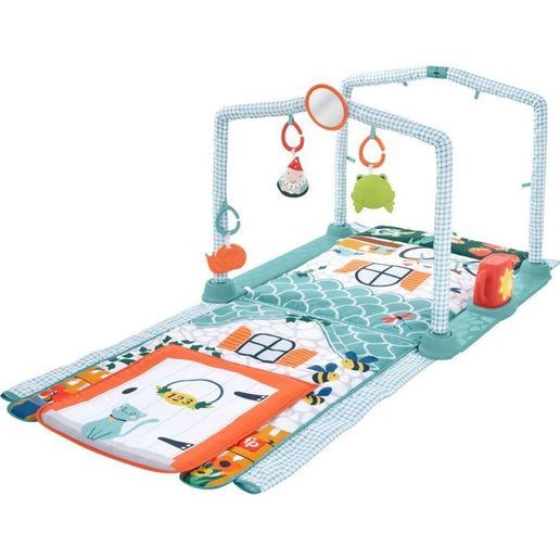 Fisher-Price Mata do zabawy z domeczkiem z dźwiękami