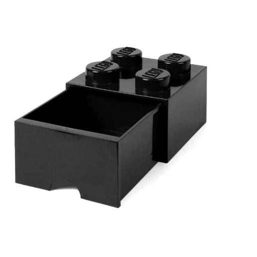 LEGO® Pudełko do przechowywania 4 z szufladą 25 x 25 x 18 cm Czarne