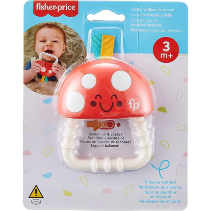 Fisher-Price Gryzak i grzechotka Muchomor
