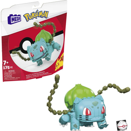 MEGA Figurki Pokémon i zbuduj sobie Pokémona Bulbasaur