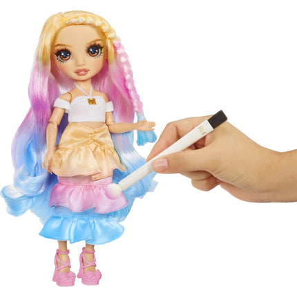 Rainbow High WaterColor Lalka brązowe oczy